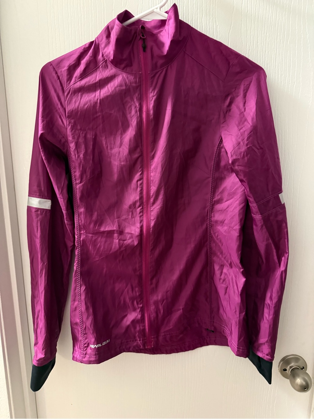 Women's Pearl Izumi Magenta Cycling/Biking Windbreaker Jacket